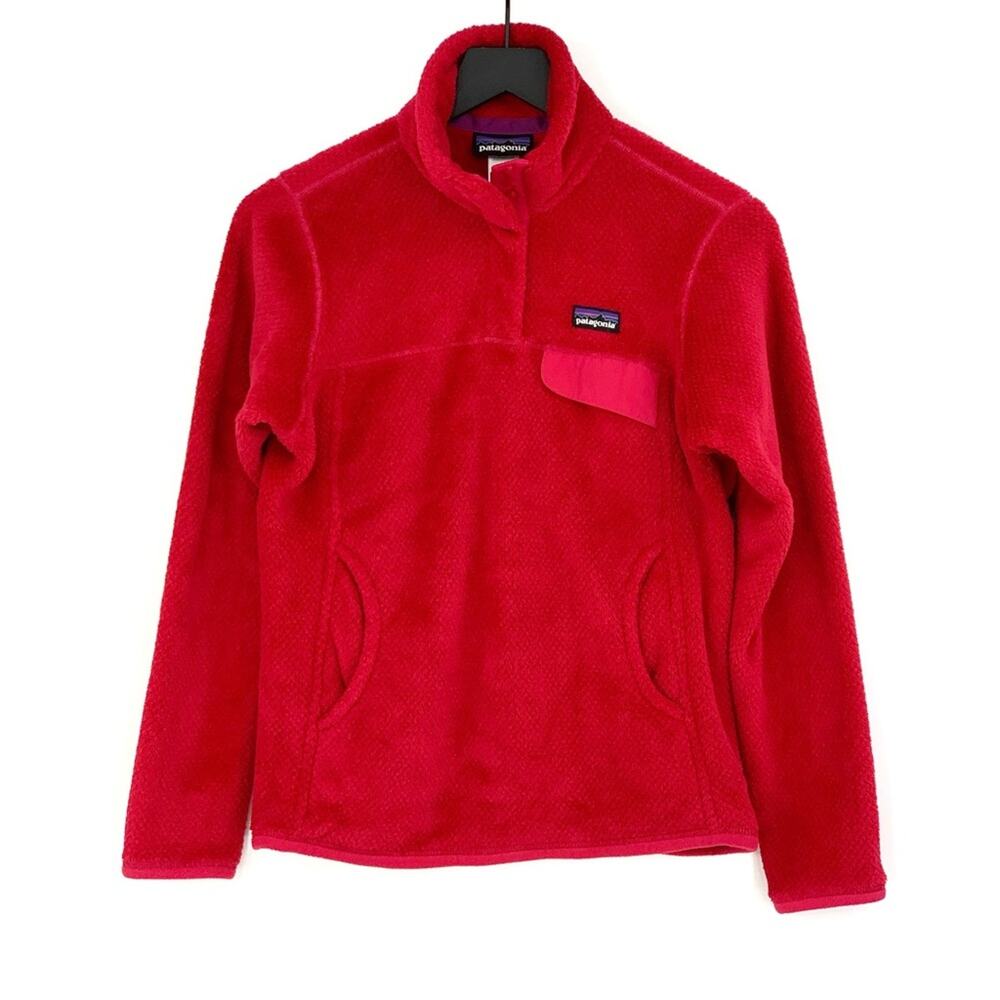 PATAGONIA Women's Re-Tool Snap-T Fleece Pullover Magenta S